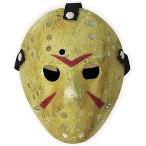 Jason Mask Cosplay Halloween Costume Prop Horror Hockey Party Murder Bondage NEW